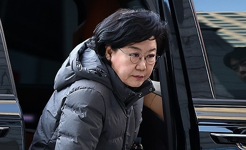 출근하는 이혜훈 후보자(사진=연합뉴스)