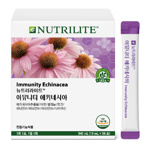 한국암웨이, 면역 기능 증진 건기식 ‘뉴트리라이트 이뮤니티 에키네시아’ 출시