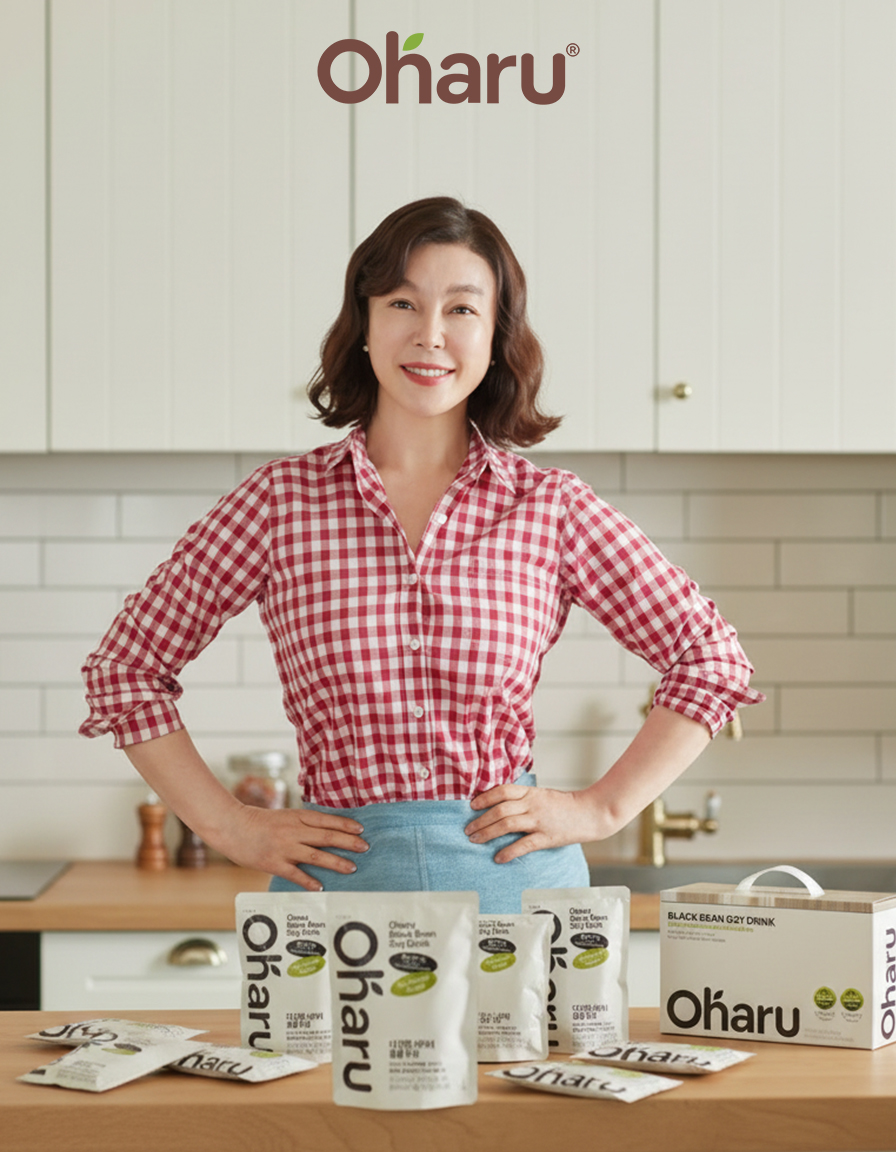 오하루 자연가득, 더 진한 서리태 콩물 두유 리뉴얼 출시