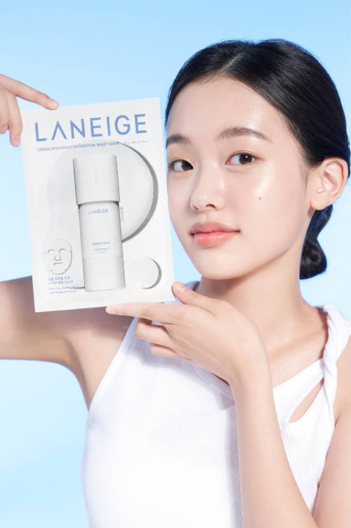 라네즈, 크림 스킨 밀키 하이드레이션 시트 마스크 출시