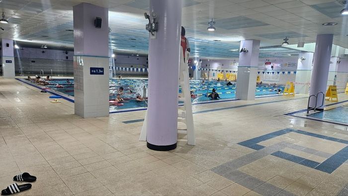 북부교육문화센터 수영장 전경