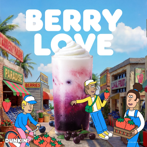 던킨, 시즌 음료 아사이베리 요거트 쿨라타 출시