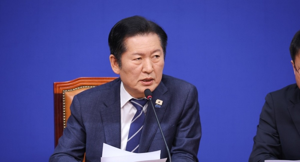 민주당 최고위, 발언하는 정청래 대표(사진=연합뉴스)