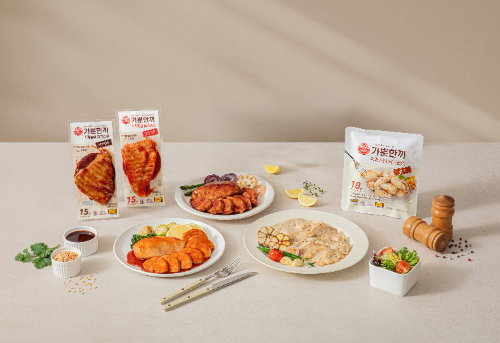 오뚜기 가뿐한끼, 촉촉한 식감 닭가슴살 3종 출시