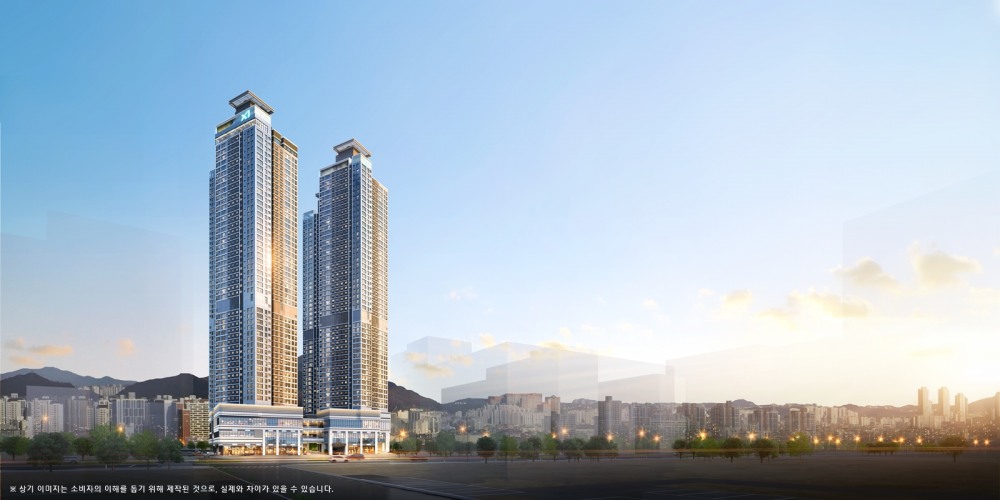 창원자이 더 스카이 투시도.
