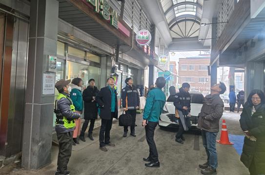 철원군, 설 명절 앞두고 전통시장 민·관 합동 안전점검 실시