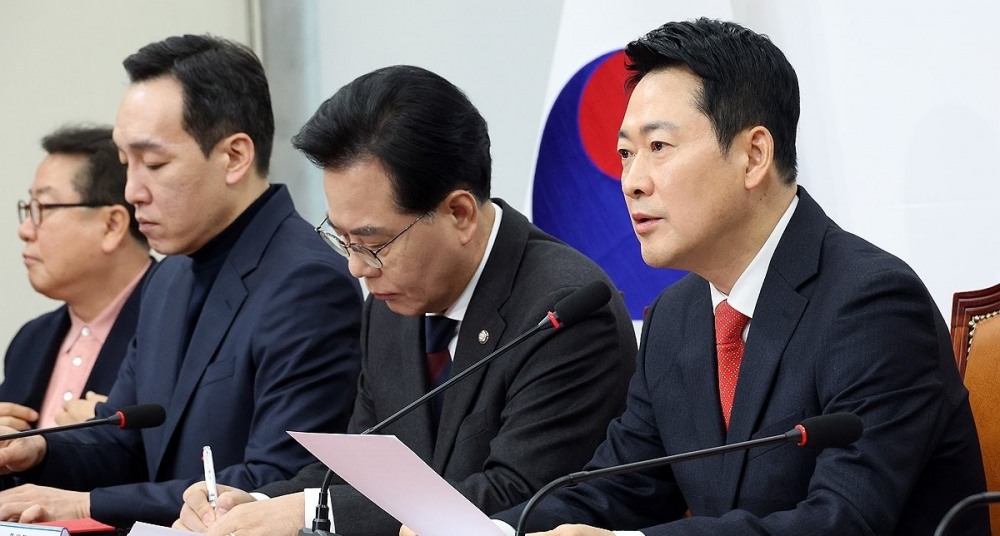 장동혁 대표, 최고위 모두발언(사진=연합뉴스)