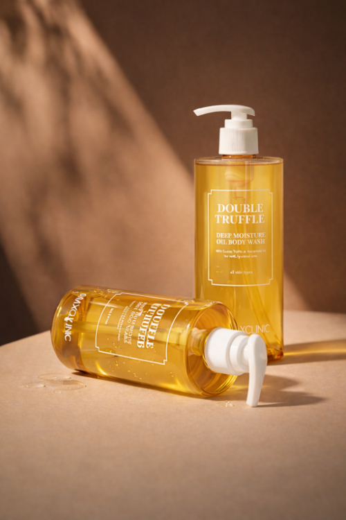 맥스클리닉, '더블 트러플 오일바디워시' 15일 출시