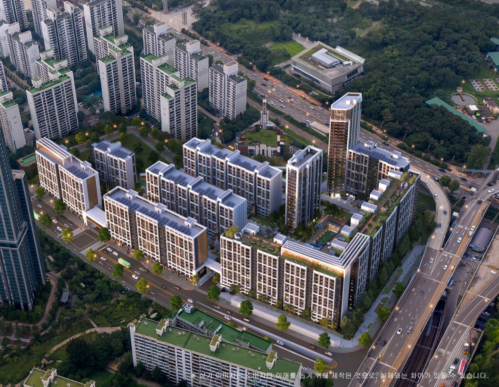 이촌 르엘 조감도.(사진=롯데건설)