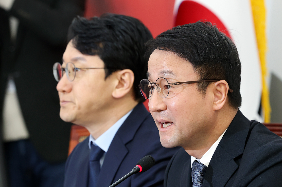 본회의 개최 계획 말하는 한병도 원내대표(사진=연합뉴스)