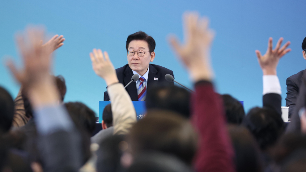 발언권 요청 받는 이재명 대통령(사진=연합뉴스)