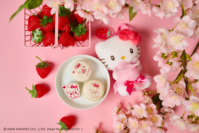 헬로키티 스트로베리 월드.(사진=롯데호텔 월드)