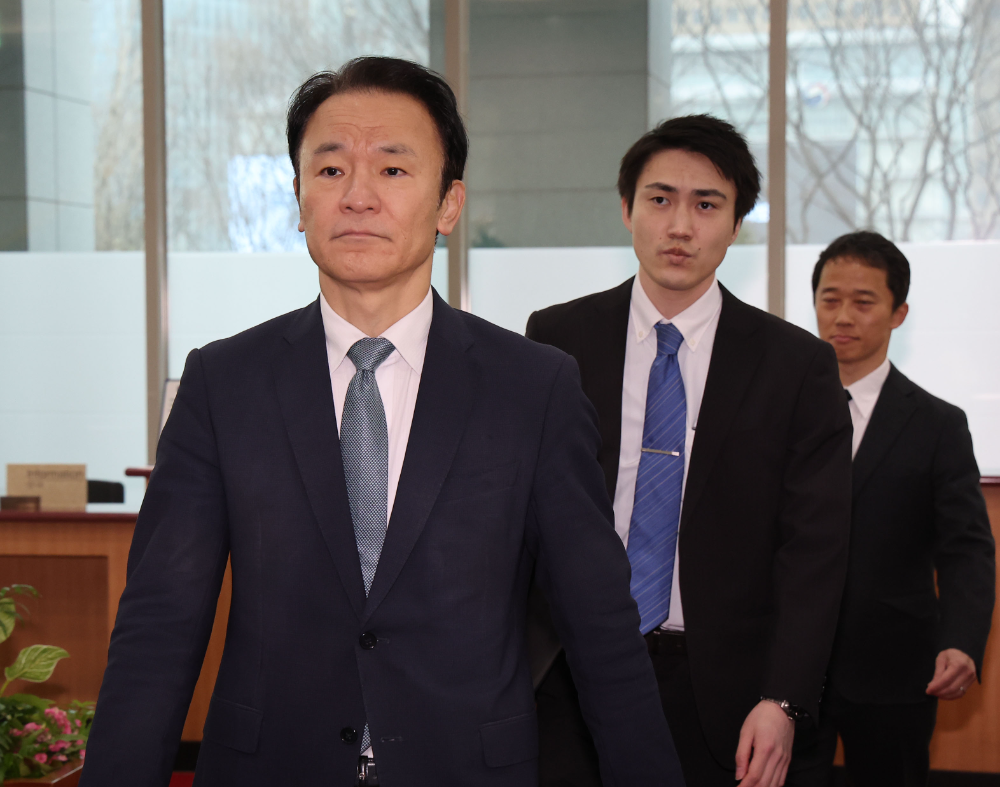 마쓰오 히로타카 주한일본대사관 총괄공사.(사진=연합뉴스)