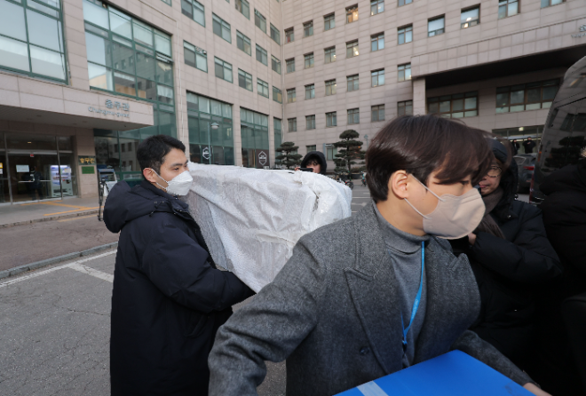 군경 '북한 무인기 침투' 피의자 압수수색 종료.(사진=연합뉴스)