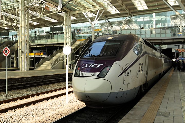 서울역 SRT 시운전.(사진=SR)