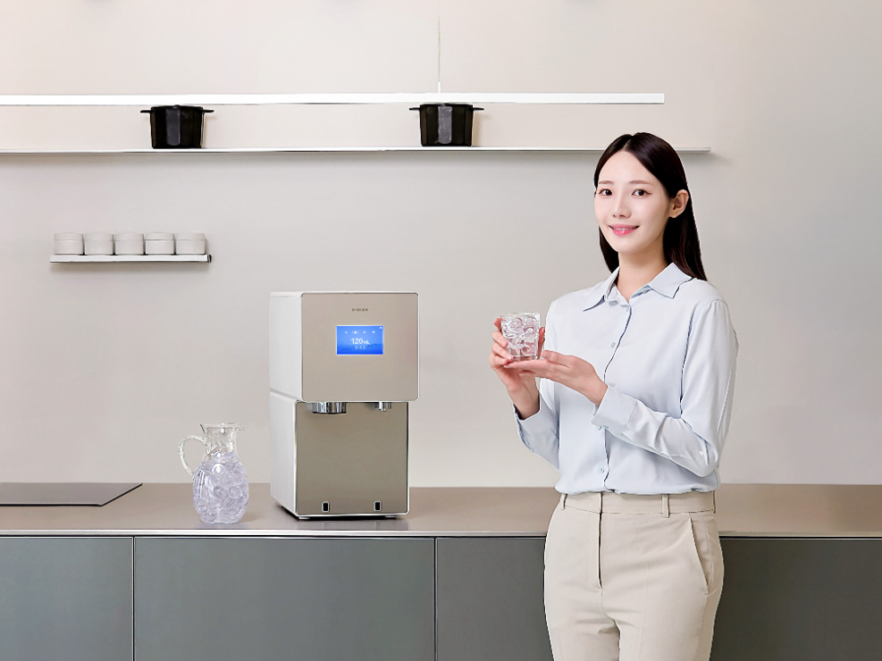 삼성전자, 하루 최대 1000개 얼음 생산 가능한 AI 정수기 출시