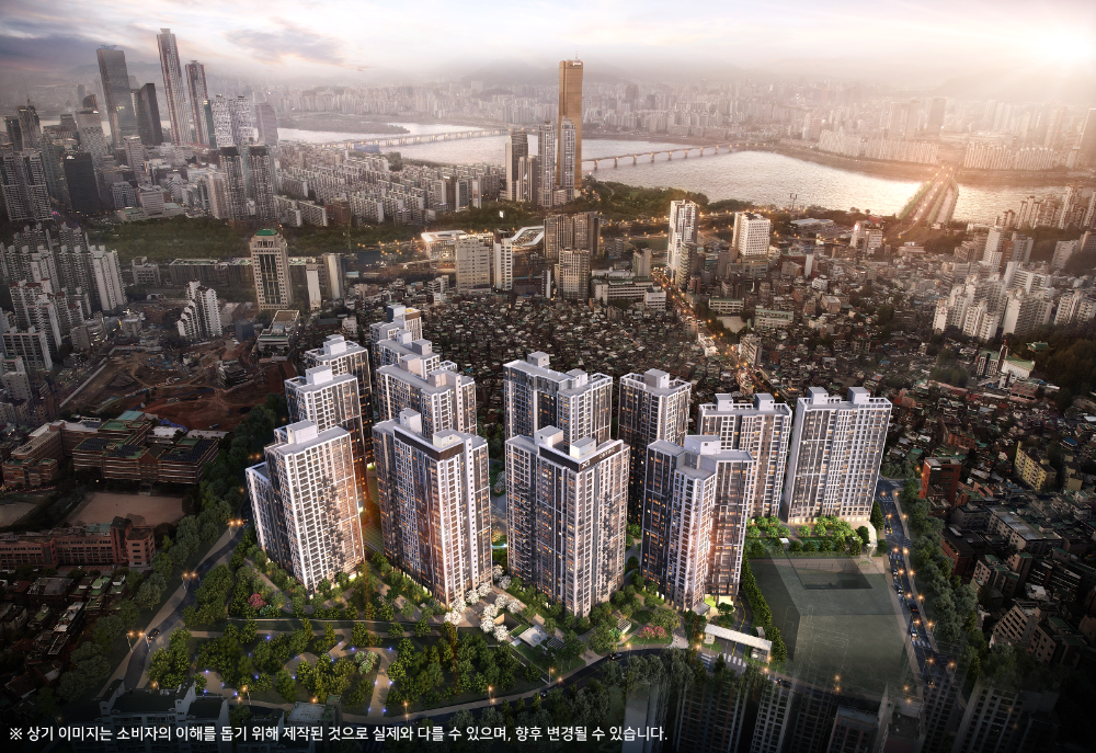 라클라체자이드파인 조감도.