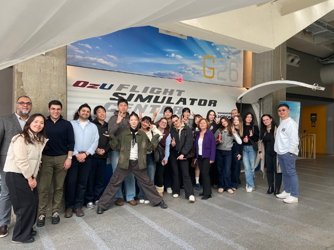 한국항공대학교 항공경영전공, 튀르키예 외지예인대 항공교육 모델 현장 탐방