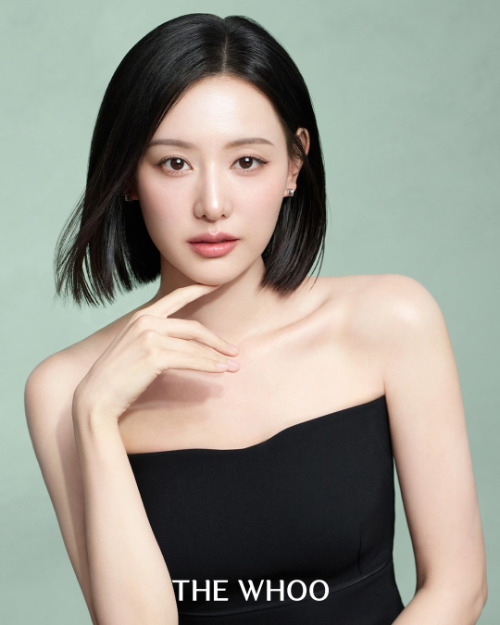 더후, 김지원과 '비첩 자생 NAD 파워 앰풀' 화보 공개