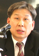▲정용상부산외대법대학장