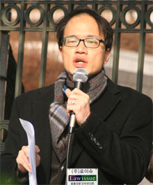 ▲민변사무차장박주민변호사