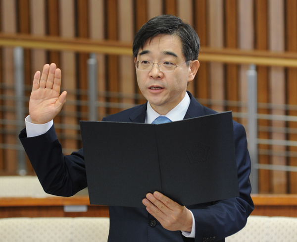▲25일권순일대법관후보자인사청문회(사진=대법원)