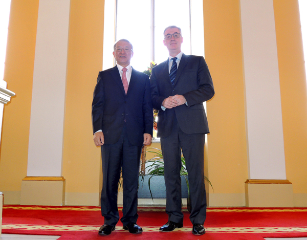 ▲크로아티아방문/양승태대법원장님과흐르바틴대법원장(사진=대법원)