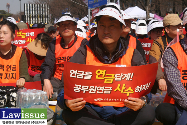 ▲법원본부장출신전호일공무원노조부위원장