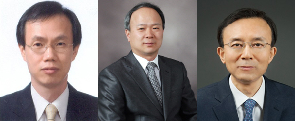 ▲좌측부터강형주,성낙송,이기택후보