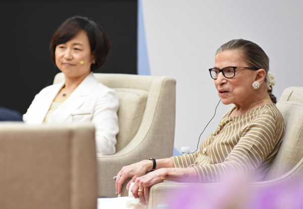 ▲긴즈버그미국연방대법관(사진제공=대법원)