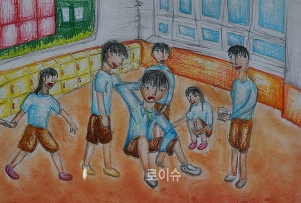 ▲초등고학년부최우수소토초등학교5학년최현준.(사진제공=창원지법)