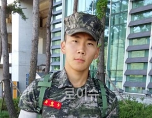 ▲최형수병장.(사진제공=대구대학교)