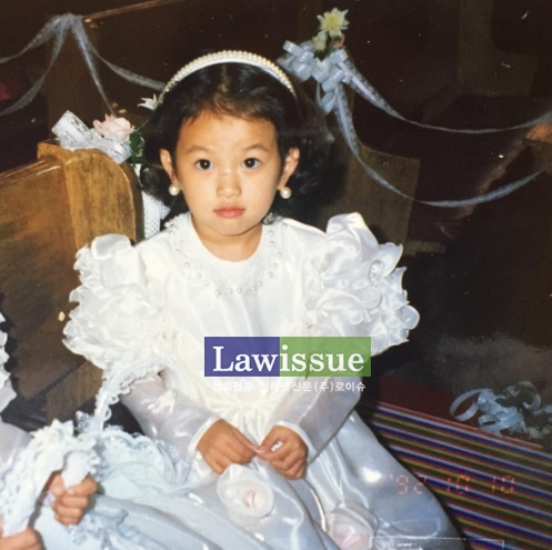 천우희, 유년시절 드레스 자태보니…'귀여움 그 자체'