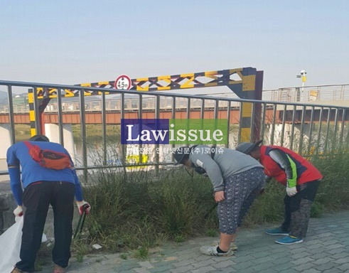 대구준법지원센터, 국민공모신청 환경정비 사회봉사 실시