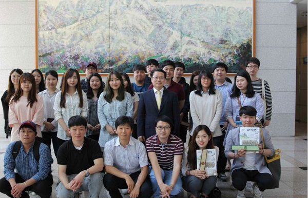 특허법원, 경기지식재산센터 연수생 법정모니터링ㆍ재판부와 대화