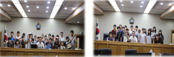 제주지법, 제주로 ‘주니어 로스쿨’ 법원 견학