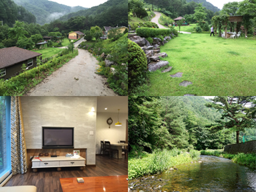 강원도 홍천 ‘가을 힐링여행’ 이름없는 하얀대문집 독채펜션