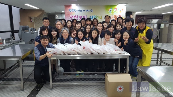 부산선관위 선한모임, 사랑의 제빵나눔 봉사활동