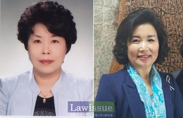 (사진왼쪽부터)4대 최선옥 회장, 5대 정영선 회장.