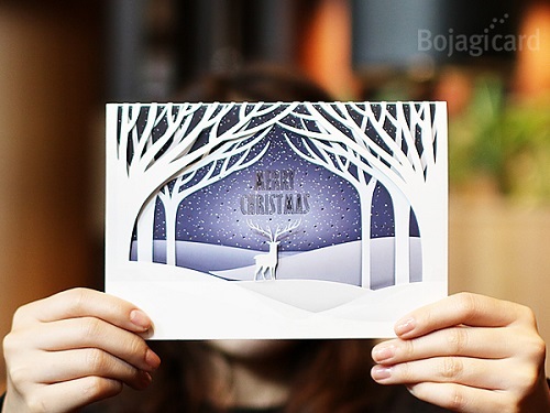 가성비 좋은 연말 선물은? 바로 크리스마스카드!