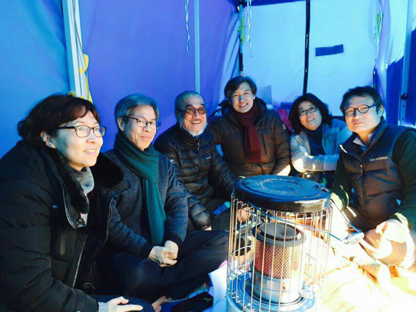 권영국 변호사가 페이스북에 올린 사진