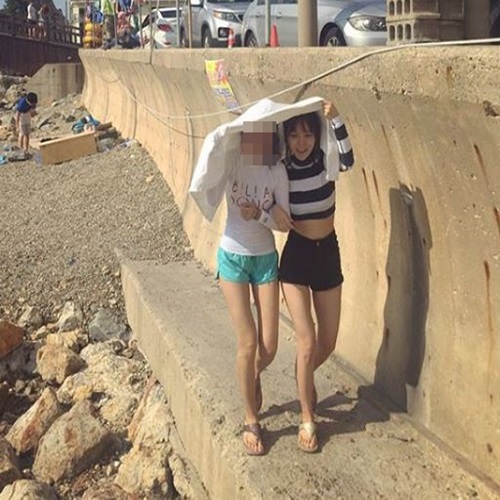 컬투쇼 박진주, 짧은 상·하의에 드러난 섹시미...'아찔하네'