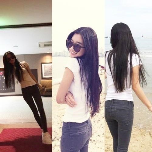 서예지, 흰티에 청바지만 입었을 뿐인데 이 정도?...'완벽 비율'