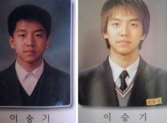 이승기, 풋풋한 졸업사진...몸과 머리만 자랐네!