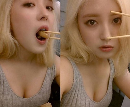 최고의 한방 이세영, 맑은 피부 금빛 헤어스타일도...여신급 분위기