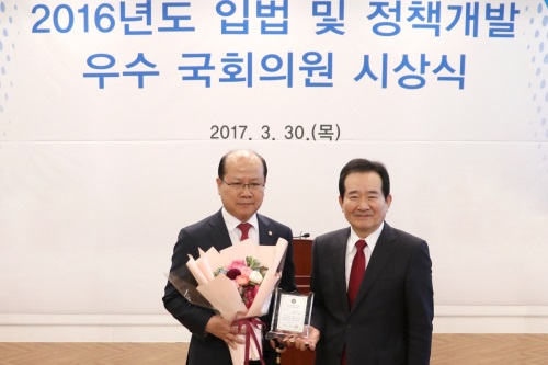 이종명, ‘입법 및 정책개발 최우수 의원’ 선정