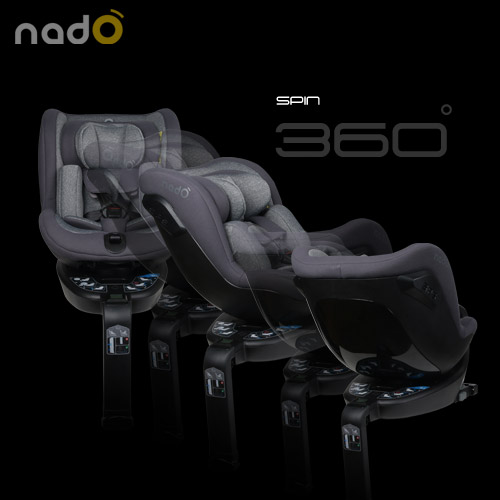 양방향 360도 회전형카시트 나도카시트, 최신 안전기준 I-SIZE 적용