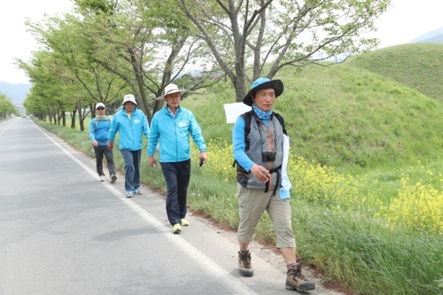 바른정당 이학재 의원(선두)