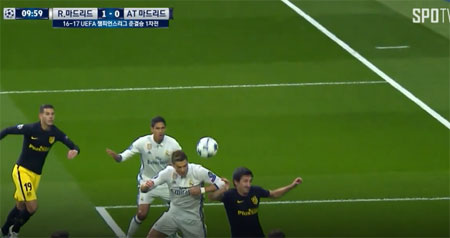 레알마드리드 아틀레티코마드리드, 승리의 女神은 그의 발끝에서 나왔다...'속전속결'