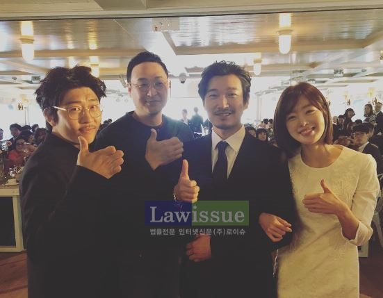 한선화, 안세하 결혼식 참석에 "진짜 의리의리하다!!"....조승우와 팔짱 낀 채